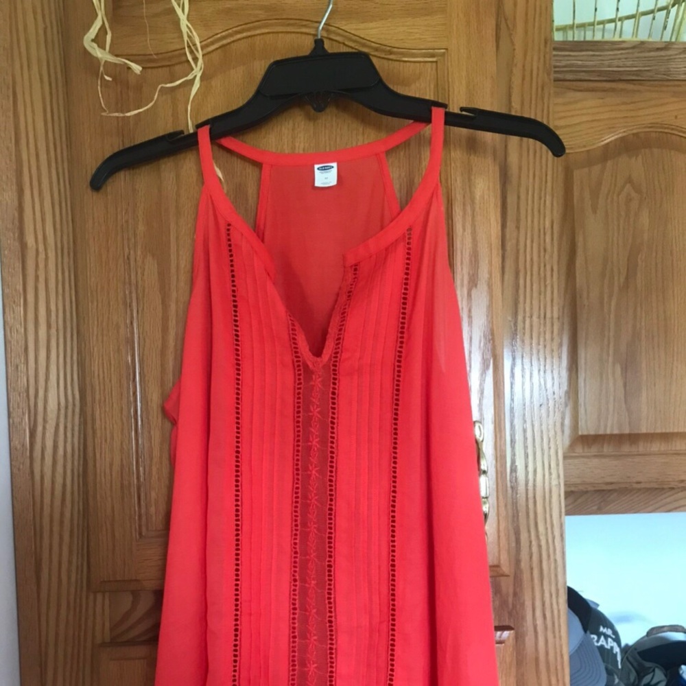 Orange Old Navy Tank Top